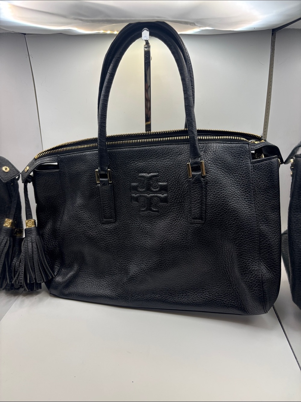 Tory Burch Thea Triple Zip Satchel